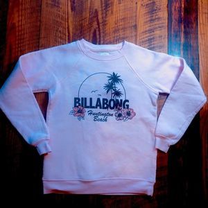 Billabong Pink Sweatshirt